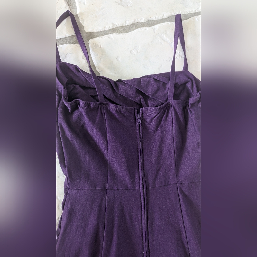 Stop Staring Million Dollar Baby Bodycon Purple Dress - Picture 6 of 7